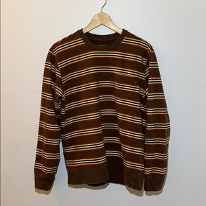 Obey striped long sleeve.